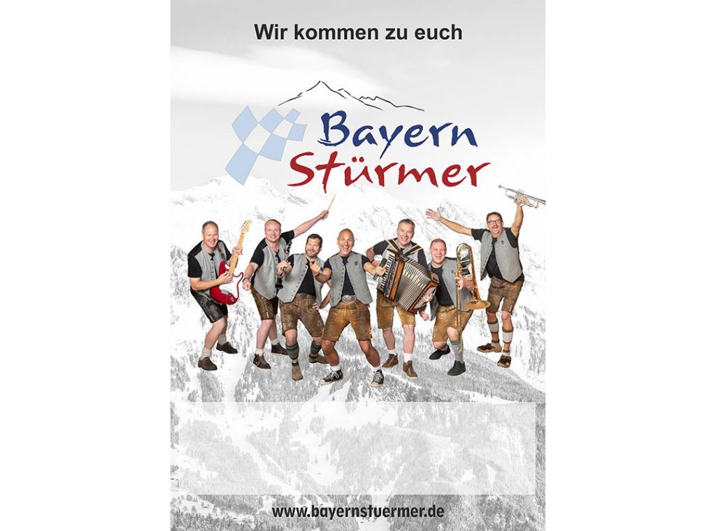 Plakat Bayern Stürmer
